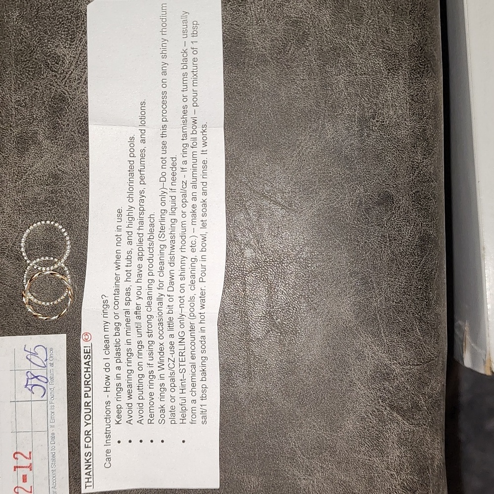 3 Stackable Gold And Sterling Silver Braided Toe … - image 2